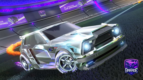 A Rocket League car design from hazardkill723