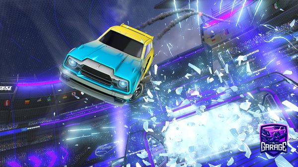 A Rocket League car design from ABO_-MOHAMAD