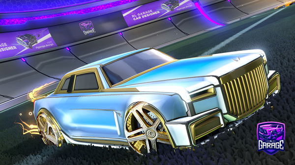 A Rocket League car design from TicTacToast