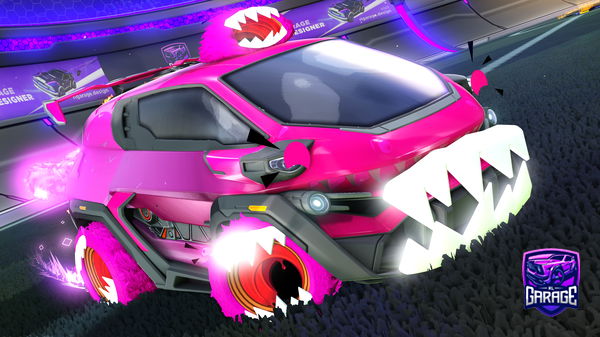 A Rocket League car design from RWJ