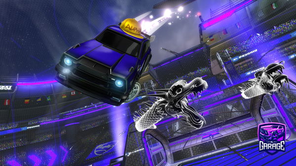 A Rocket League car design from LIL_NEXO