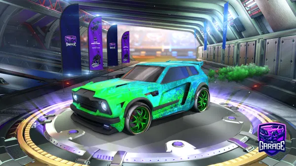 A Rocket League car design from Bastianpiton