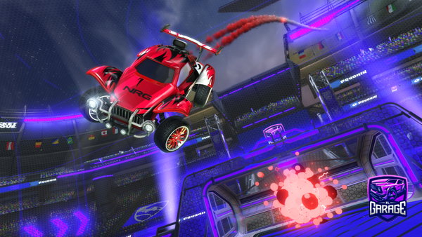 A Rocket League car design from Am_not_king