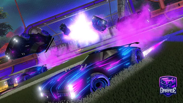 A Rocket League car design from d-day