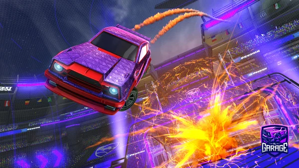A Rocket League car design from whoopee935