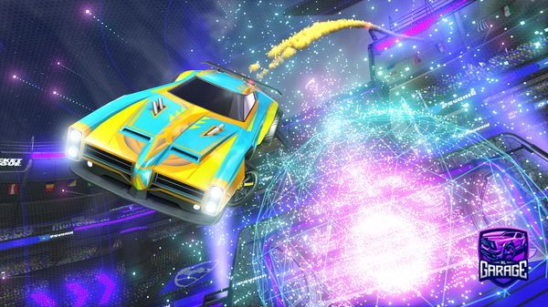 A Rocket League car design from Jarshack