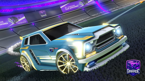 A Rocket League car design from O_sinx