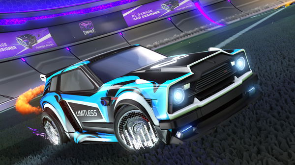 A Rocket League car design from Duke92