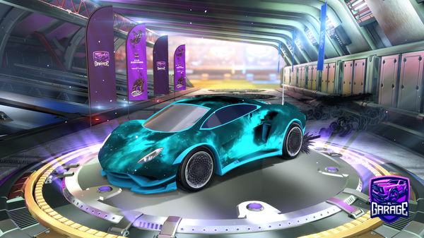 A Rocket League car design from Wiillie