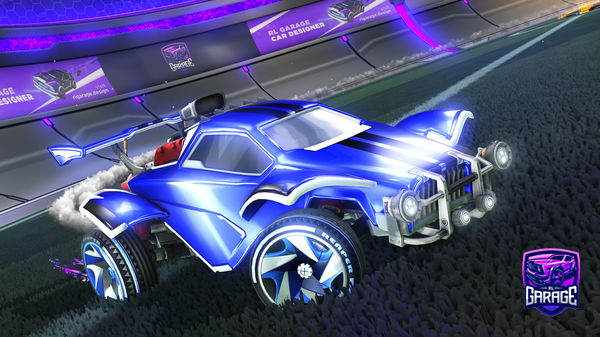 A Rocket League car design from Alpha_12