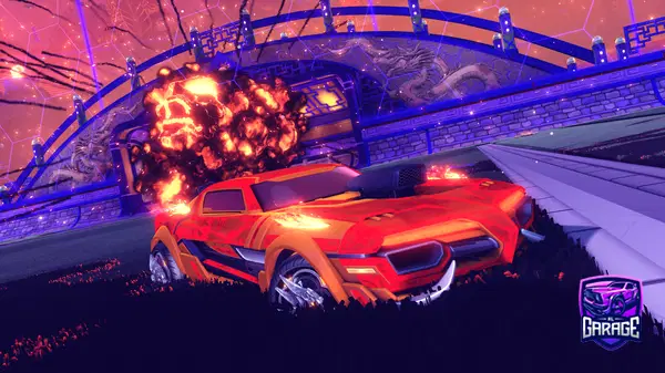 A Rocket League car design from gasper590