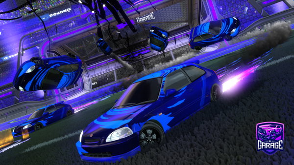 A Rocket League car design from NotaHydroFlask