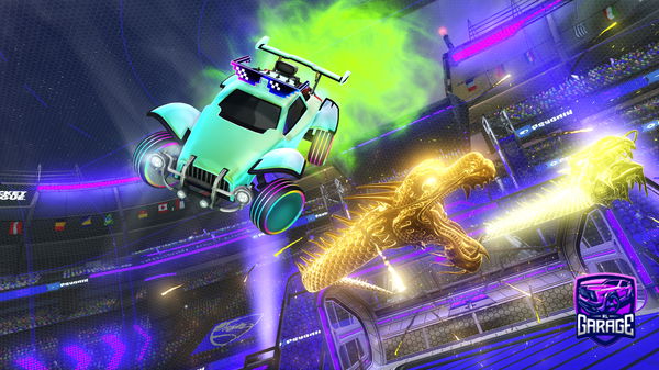 A Rocket League car design from xxm4trxxyt