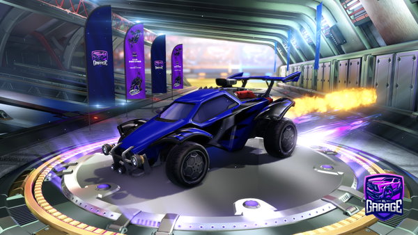A Rocket League car design from Itzjo