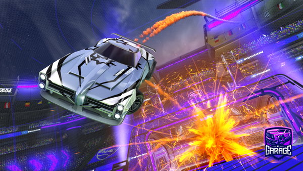 A Rocket League car design from Original_G21
