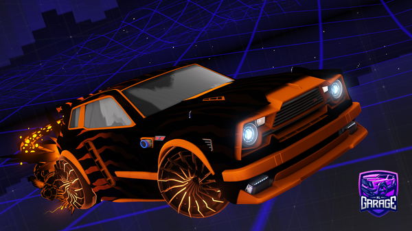 A Rocket League car design from Polar-Ray