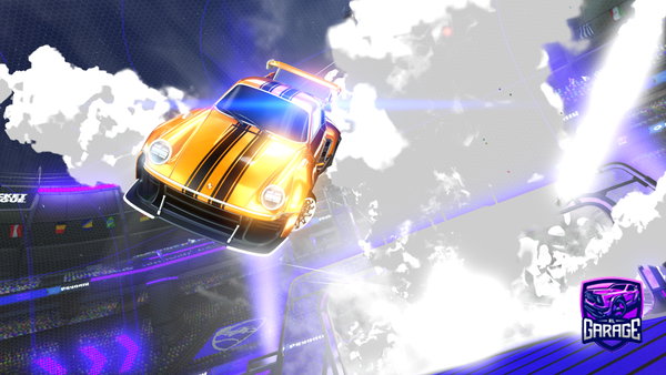 A Rocket League car design from Clementory