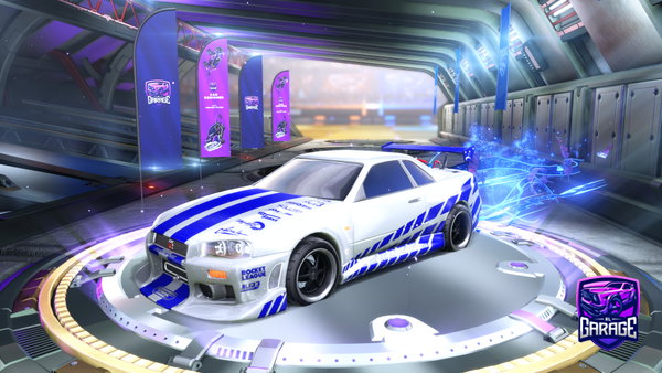 A Rocket League car design from Dasfdasanfoyi
