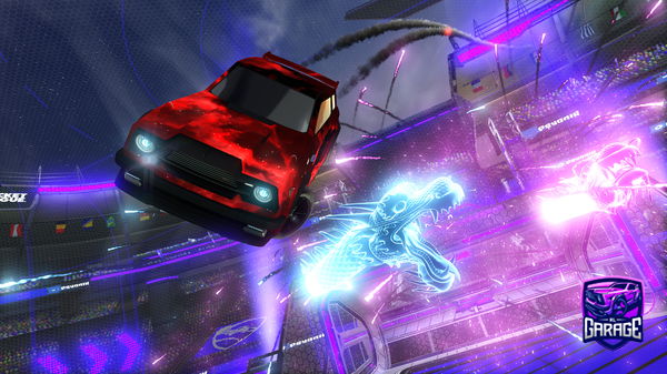 A Rocket League car design from Carlos_086