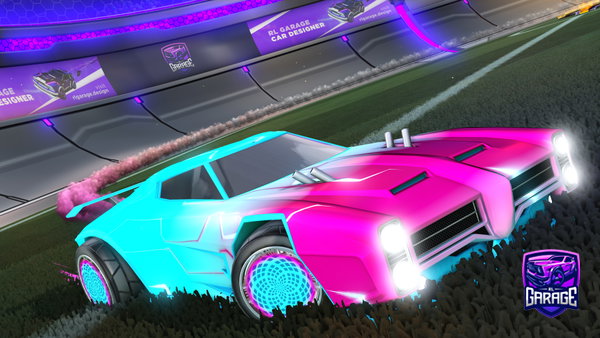 A Rocket League car design from BigBlueFire5146