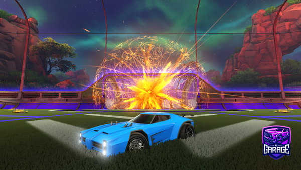 A Rocket League car design from ayserene