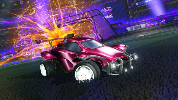 A Rocket League car design from lyviuus