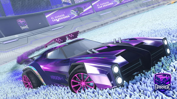 A Rocket League car design from Slashyboi