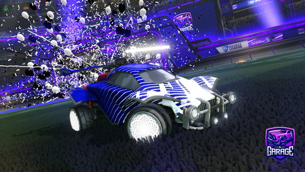 A Rocket League car design from nicobanana