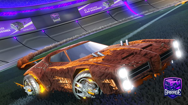 A Rocket League car design from GrandBass