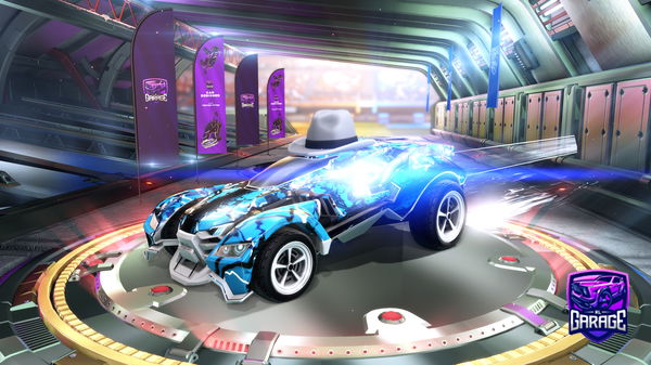 A Rocket League car design from Eldaiwenchoc