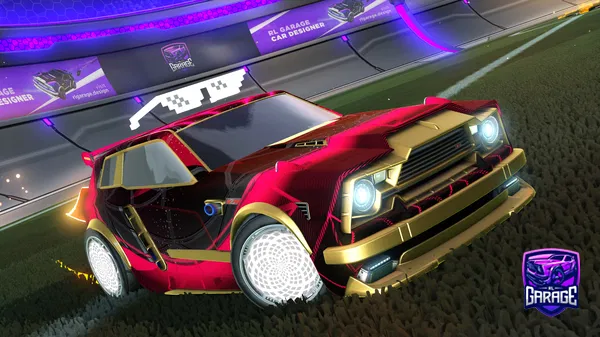A Rocket League car design from SPG6945