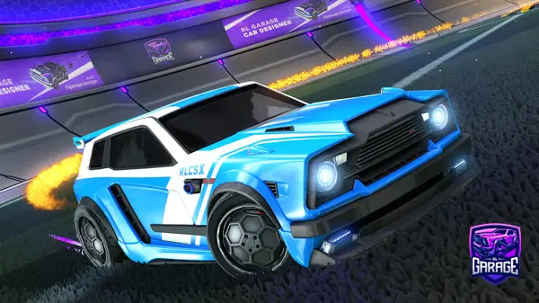 A Rocket League car design from AR_Brmhm