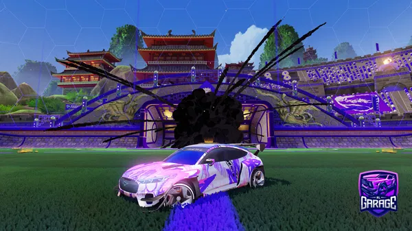 A Rocket League car design from LaughingStawk