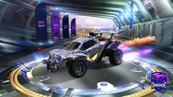 A Rocket League car design from Sommerz-