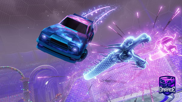 A Rocket League car design from POPUSK-X-DOMOY66