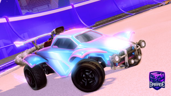 A Rocket League car design from Charsoo
