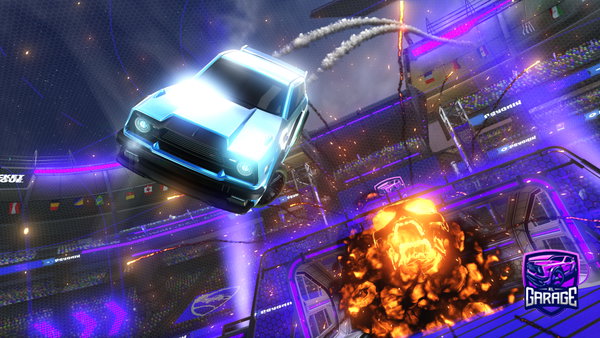 A Rocket League car design from TTV_tygg