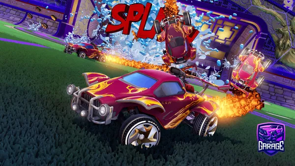 A Rocket League car design from Crvzz