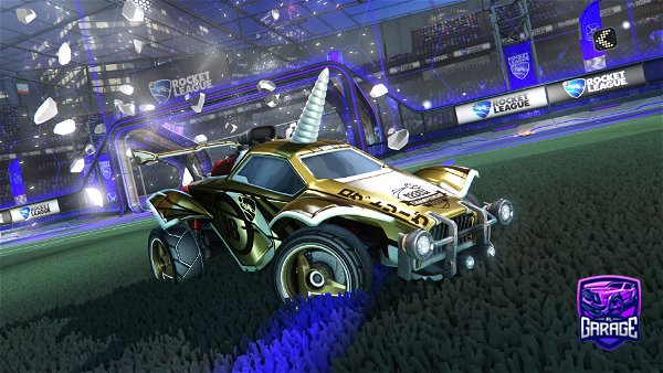 A Rocket League car design from Boodieliciousll