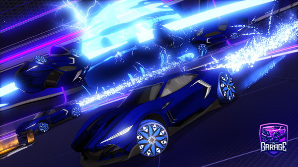 A Rocket League car design from NOMSTERGXT371