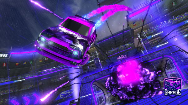 A Rocket League car design from Lyfris