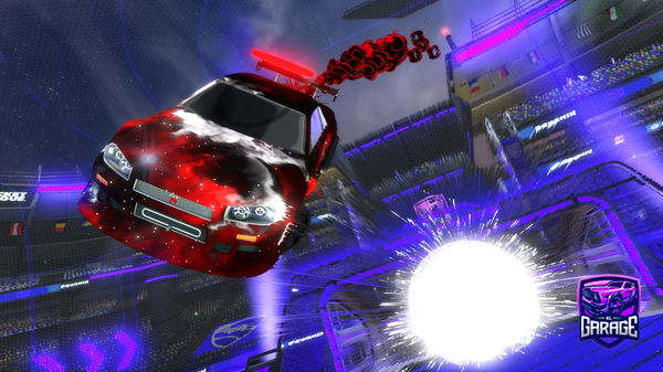 A Rocket League car design from nexzzy