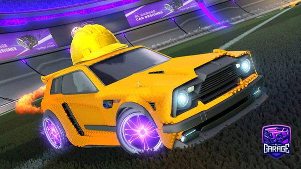 A Rocket League car design from Karolek_1456