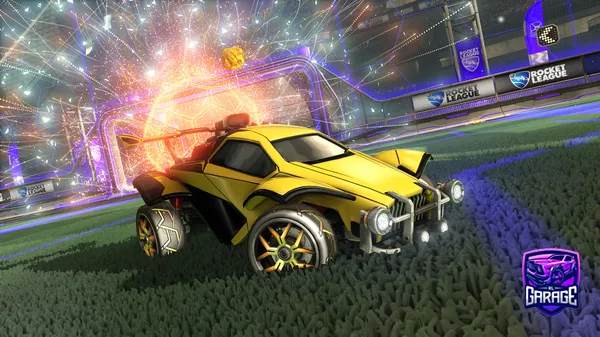 A Rocket League car design from ierey