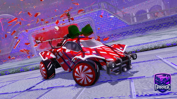 A Rocket League car design from Hyaline