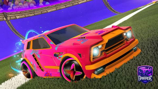 A Rocket League car design from SuperMommy