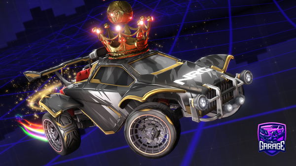A Rocket League car design from dookiebozo