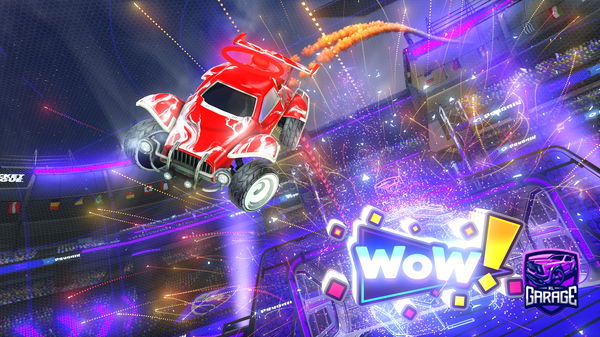 A Rocket League car design from Derbinator22