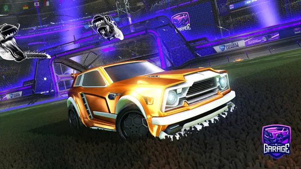 A Rocket League car design from gloomz___
