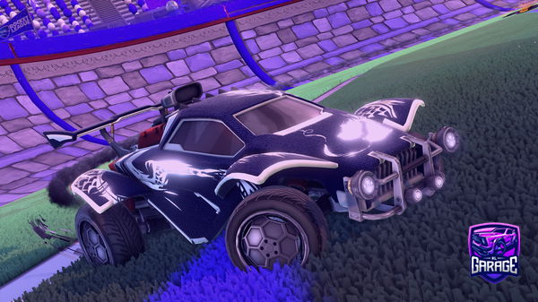 A Rocket League car design from QBOT888